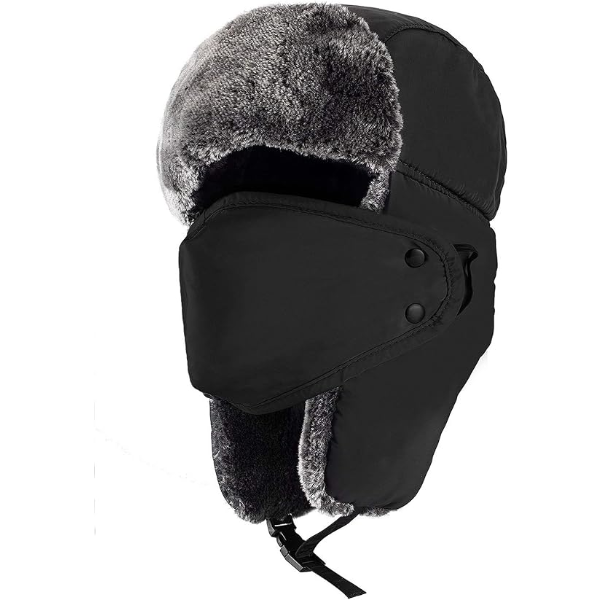 MYSUNTOWN WINTER HATS FOR WOMEN MEN TRAPPER USHANKA