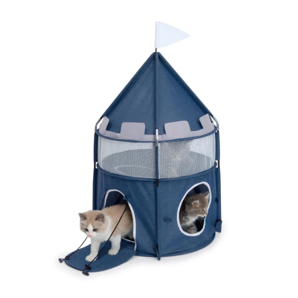 CATIT VESPER CAT CASTLE, BLUE (NEW)