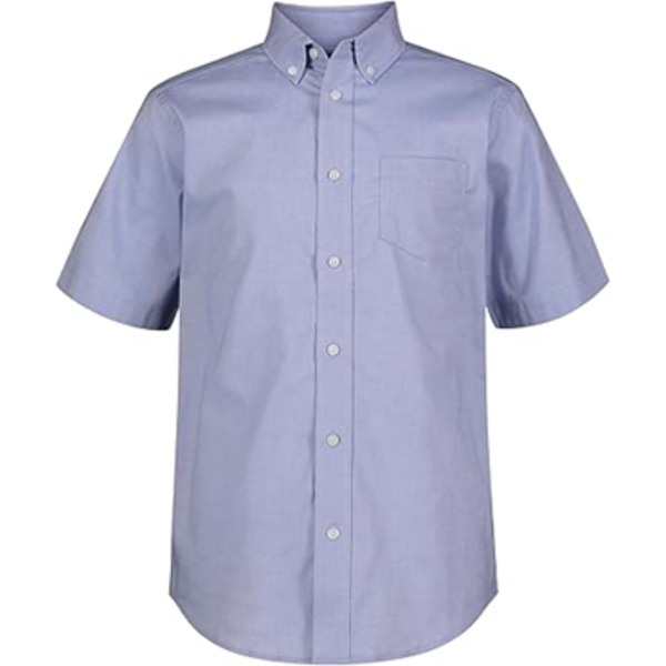 NAUTICA SHORT SLEEVE DRESS SHIRT LARGE -N