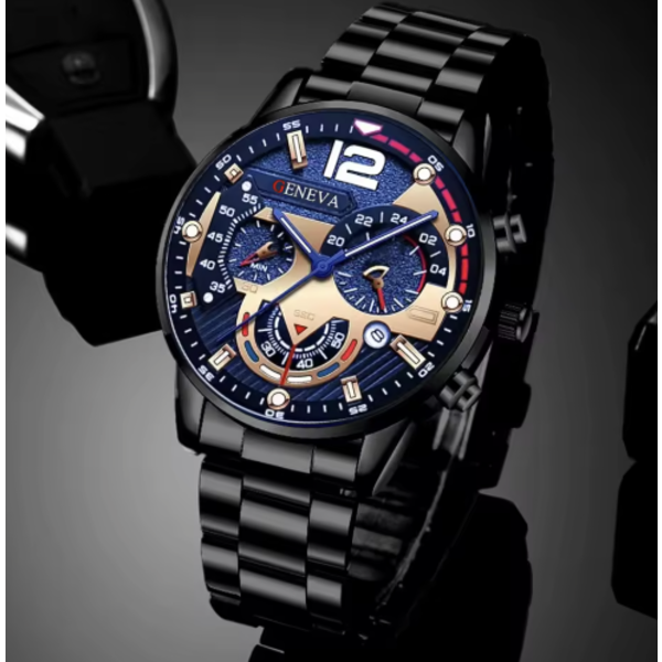 MEN'S FASHIONABLE LUXURY GENEVA WATCH