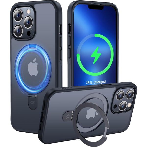 CASEKOO DESIGNED FOR IPHONE 13 PRO MAX CASE WITH MAGNETIC INVISIBLE STAND