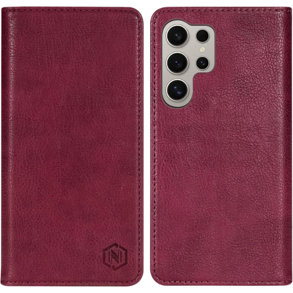 COMPATIBLE WITH SAMSUNG GALAXY S24 ULTRA WALLET CASE WITH RFID