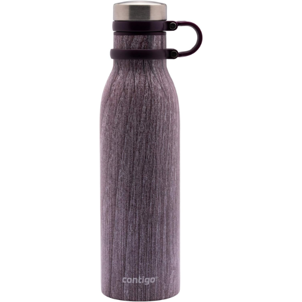 CONTIGO MATTERHORN, COUTURE MATTERHORN STAINLESS STEEL WATER BOTTLE SANDSTONE (USED, NO BOX)
