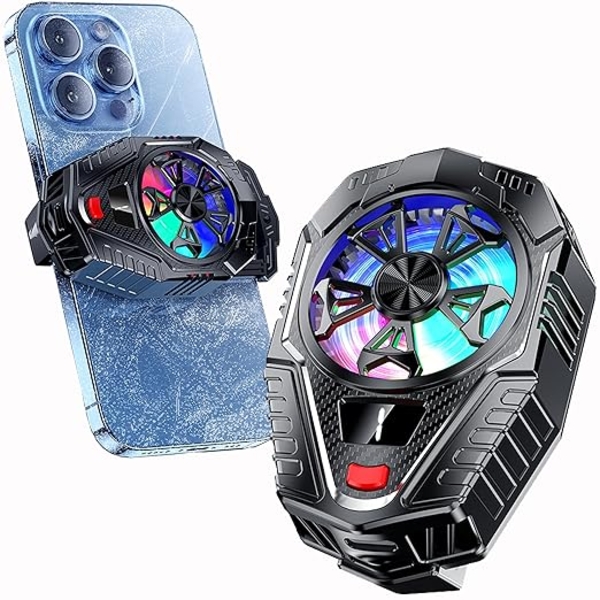 PHONE COOLER,WOOSTAR PHONE COOLING FAN FOR GAMING FIT ALL TYPES SMARTPHONES