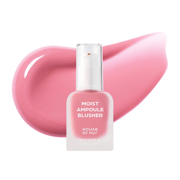 HOUSE OF HUR MOIST AMPOULE BLUSHER WITH 50% MOISTURE ESSENCE | HYDRATING & LONG-LASTING BLUSH