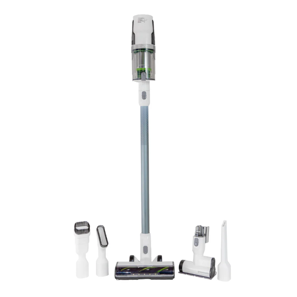 GREENWORKS 24 V CORDLESS STICK VACUUM CONVERTIBLE TO HANDHELD WITH BATTERY AND CHARGER -U
