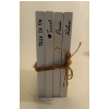 Image 2 : WOOD DECORATIVE BOOKS STACK RUSTIC HOME THIS IS US (USED)