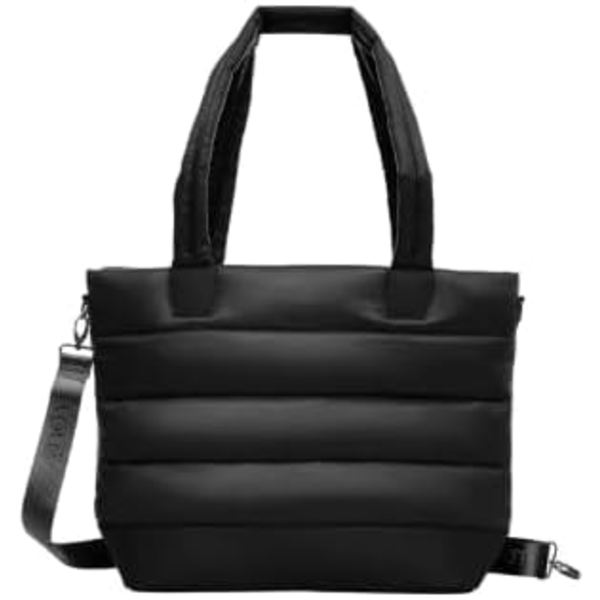 LOLË PUFFER TOTE BAG QUILTED LIGHTWEIGHT SHOULDER & CROSSBODY TRAVEL BAG (USED, NO BOX)