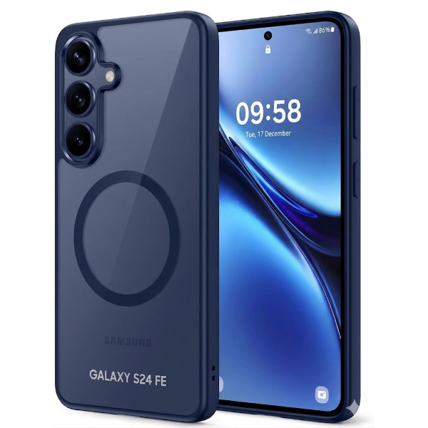 TAURI MAGNETIC FOR SAMSUNG GALAXY S24 FE CASE BLACK -N