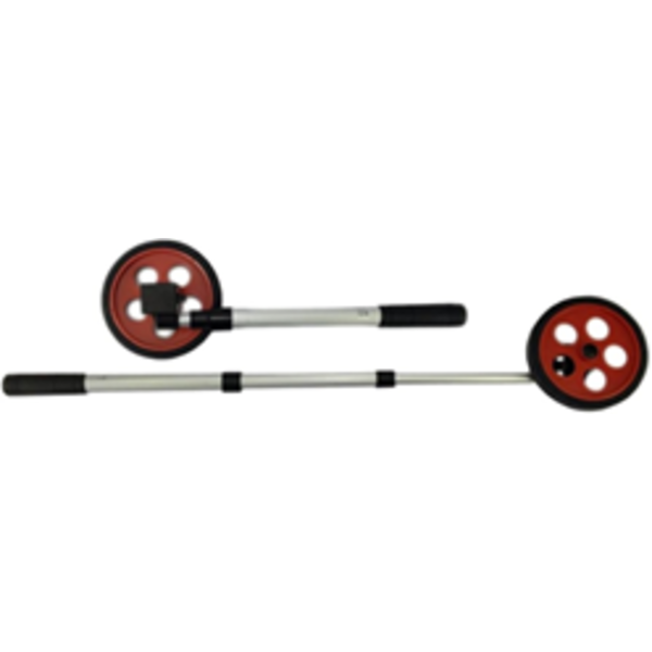 WALKING WHEEL TAPE WITH TELESCOPING HANDLE