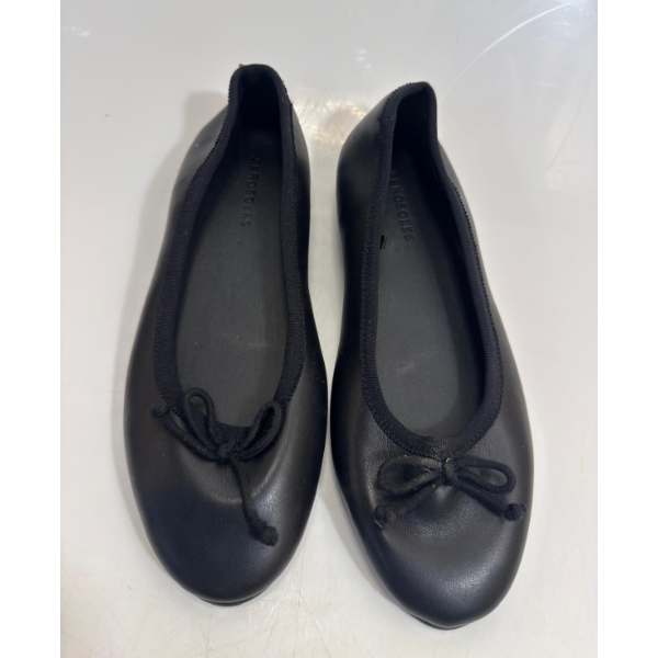 AEROSOLES WOMENS FLAT SHOES BLACK SIZE 9 (SLIGHTLY USED, NO BOX)