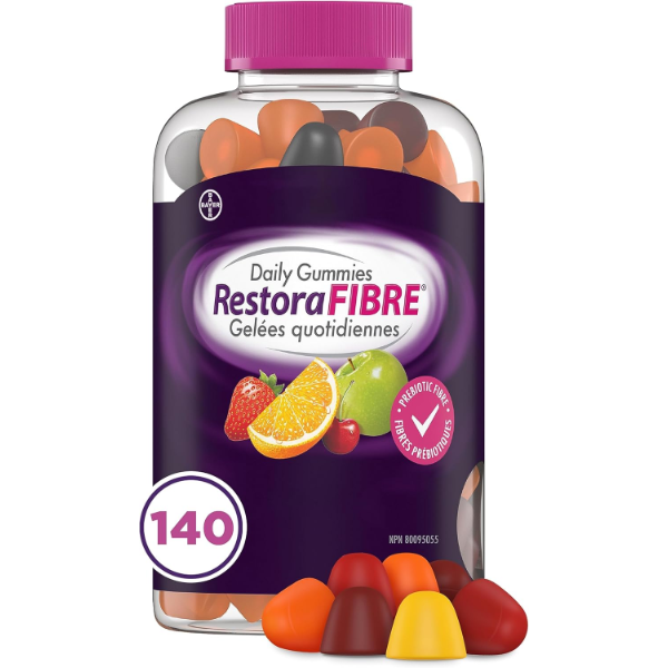 RESTORALAX RESTORAFIBRE DAILY PREBIOTIC FIBRE GUMMIES -N, E: 8-2027