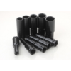 Image 1 : 10PCS PNEUMATIC ELECTRIC EXTENDED DEEP SOCKET SETS 1/2" SQUARE FEMALE FOR WRENCH -N