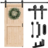 Image 1 : SLIDING BARN DOOR HARDWARE KIT