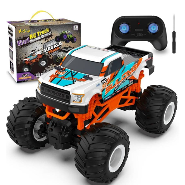 RC MONSTER TRUCK - 2.4GHZ ALL TERRAIN CAR FOR KIDS 4-12