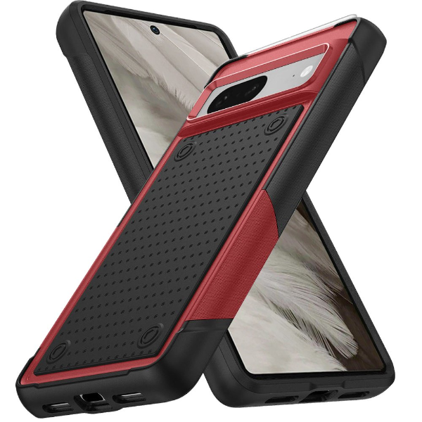 FOR GOOGLE PIXEL 8 5G HEAVY DUTY HYBRID ARMOR RUBBER TPU HARD DROP PROOF (NEW)