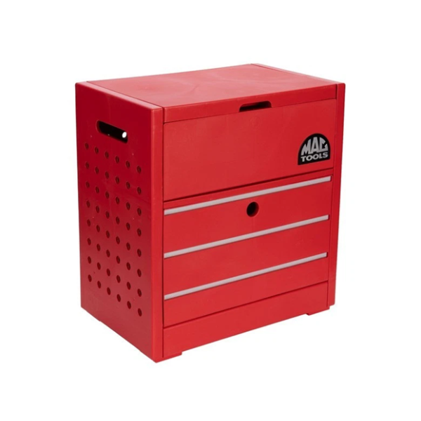 NEW MAC TOOLS ENGINE UTILITY CART PLAY SET, 38+ PIECES IMPACT DRILL