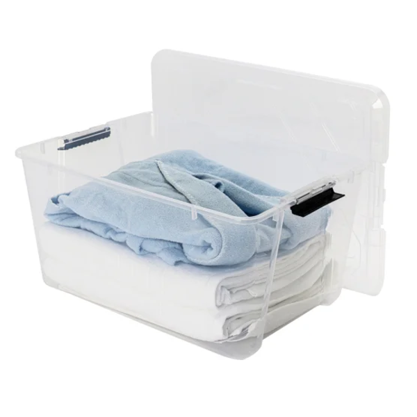GREENMADE INSTAVIEW 45 QUART STORAGE BIN WITH LATCHING LID -N