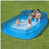 Image 1 : H2OGO! INFLATABLE FAMILY LOUNGE POOL -U
