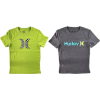 Image 1 : HURLEY - BOY'S LOGO T-SHIRT, 2 PACK, AGES 14 TO 16 (GREEN) -N