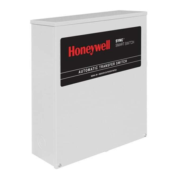 HONEYWELL RXSK200A3 SINGLE PHASE 200 AMP/240 VOLT SYNC TRANSFER SWITCH 