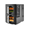 Image 1 : GOURMIA 4 DISH DUAL BASKET AIR FRYER WITH SYNC FINISH & SYNC COOK -SU
