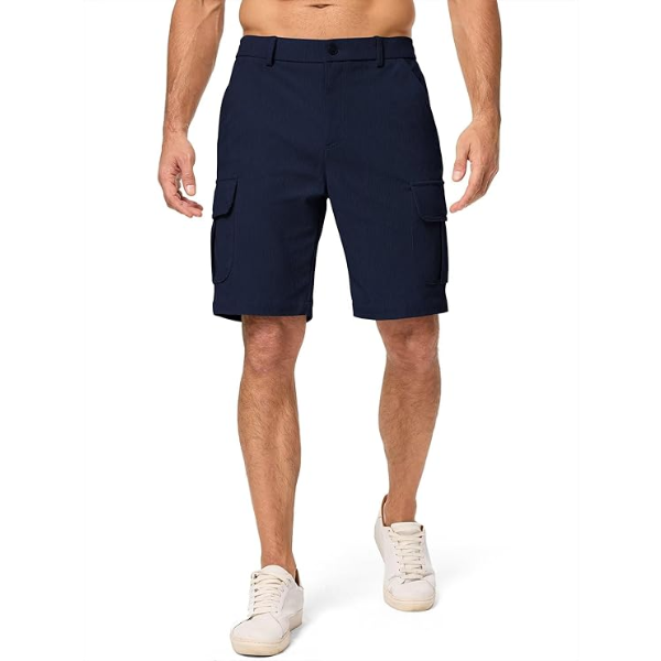 JMIERR MEN'S CASUAL CORDUROY CARGO SHORTS (SIZE: 3XL)