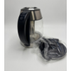 Image 2 : CHEFMAN LIGHTNING 1.8L CUSTOM-TEMP ELECTRIC KETTLE, 1750W WITH TEA INFUSER - STAINLESS STEEL -U
