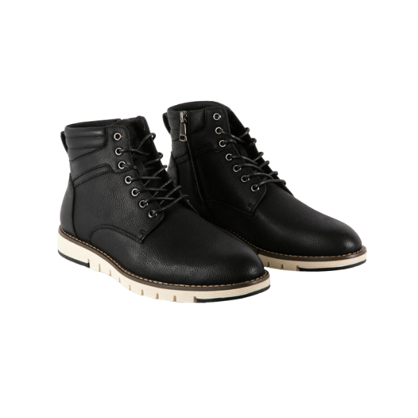 STEVE MADDEN MEN’S DEVANT ANKLE BOOT SIZE: 11 (USED)