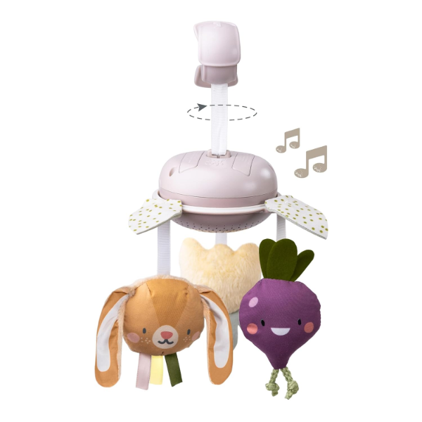 TAF TOYS GARDEN MUSICAL MOBILE FOR CRIB WITH CLASSICAL MELODIES -N