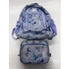 Image 1 : ROOTS ATHLETIC 2-IN-1 MATCHING WATER RESISTANT TEEN BACKPACK AND LUNCH BAG SET -U