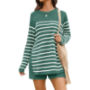 Image 1 : NENONA WOMEN'S STRIPE SWEATER SETS "LARGE"