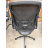 Image 3 : True Innovations Black Mesh Chair with Flip Back Arms - SU