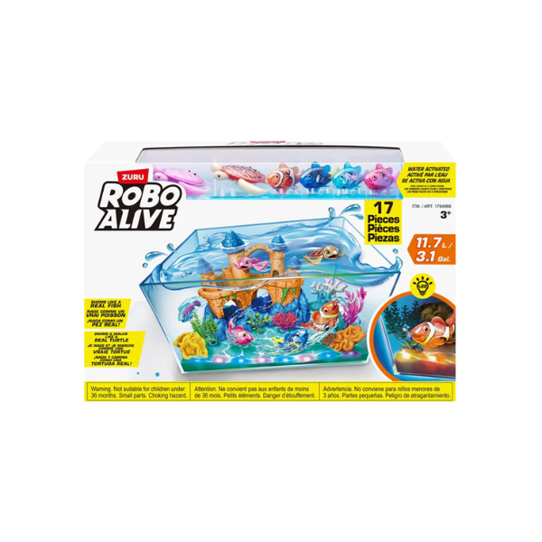 ZURU - ROBO ALIVE FISH TANK PLAYSET