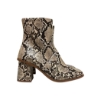 Image 1 : TIME AND TRU SNAKESKIN ANKLE BOOTIES (SIZE 8)