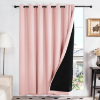 Image 1 : DECONOVO TOTAL BLACKOUT CURTAINS WITH DOUBLE LAYER