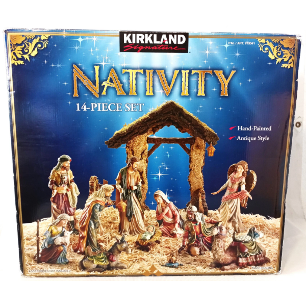 KIRKLAND SIGNATURE NATIVITY KNEELING KING 