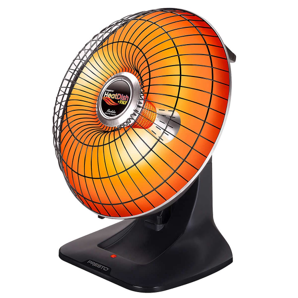 PRESTO HEATDISH & TILT PARABOLIC ELECTRIC HEATER (NEW)