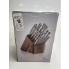 Image 3 : Cangshan S1 Series Forged German Steel 17 Piece Knife Set W/ Walnut Block