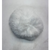 Image 3 : ROUND FAUX FUR THROW CUSHION -NMP