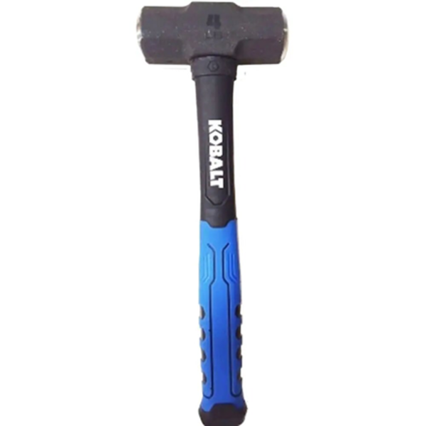 KOBALT 4 POUND(S) SMOOTH FACE STEEL HEAD FIBERGLASS ENGINEERING SLEDGE HAMMER