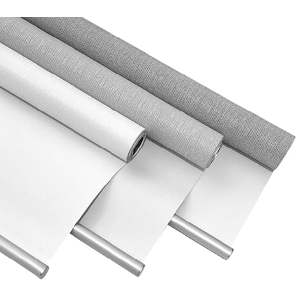 100% BLACKOUT ROLLER SHADE,STRIPED JACQUARD WINDOW BLINDS WITH THERMAL INSULATED