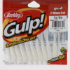 Image 1 : BERKLEY GMIG3-PW-X GULP MINNOW GRUB, PEARL WHITE, 3-INCH