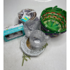 Image 3 : SALT AND PEPPER SHAKER SET, NESTING BOWLS -N