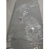 Image 4 : FOLDING PLASTIC FOLDABLE TABLE IN WHITE WITH BLACK METAL FRAME -SU