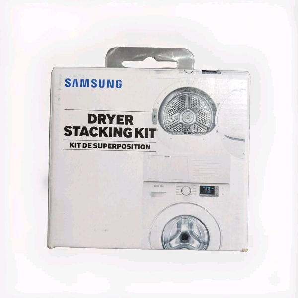 SAMSUNG STACKABLE DRYER KIT FOR 24" LARGE LOAD FRONT LOAD WASHER/DRYER COMBO -N