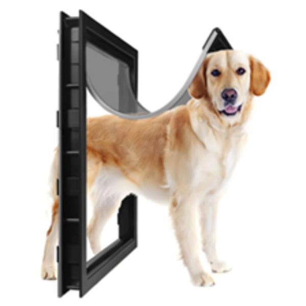 XL DOG DOOR, EXTREME WEATHER DOGGY DOOR FOR EXTERIOR DOORS