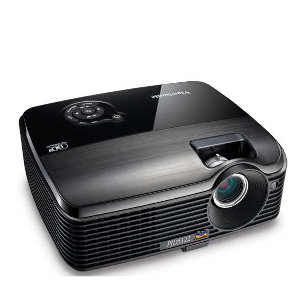 VIEWSONIC PJD5122 DLP PROJECTOR 2500 LUMENS CONFERENCE ROOM HD HDMI W/O REMOTE