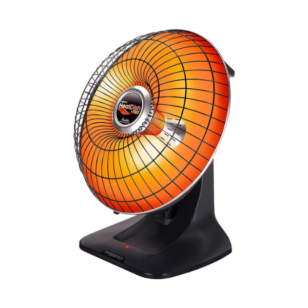 PRESTO HEAT DISH WITH TILT PARABOLIC ELECTRIC HEATER 