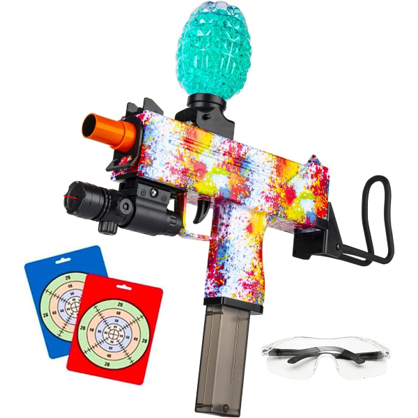 GEL BALL AUTOMATIC TOYS HIGH PRESSURE ELECTRIC TOY FOAM BLASTERS 